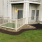 Turf-lined puppy porch