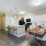 open concept dining and kitchen areas